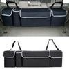 Car Rear Seat Multi Pockets Sundry Storage Bag Vehicle Trunk Accessory Organizer