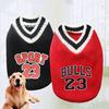 Excellent V-neck Windproof Dog Pullover Two-legged Puppy Costumes for Daily Wear