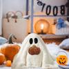 Gus The Ghost Pillow Fun And Soft Halloween Ghost Pillow Plush White Ghost Toy with Pumpkin for Halloween Thanksgiving
