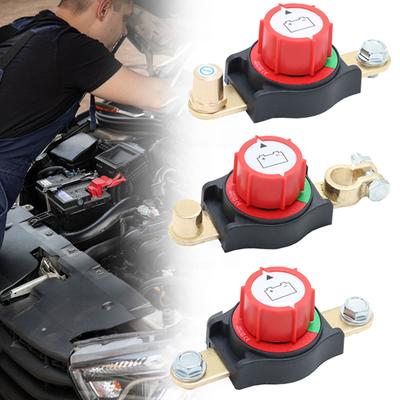 Сверхпрочный разъединитель аккумулятора, 275A 12-48V On/Off верхний полюсный аккумулятор для автомобилей, автофургонов и транспортных средств - надежное решение для отключения питания