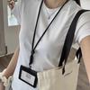 Miu Модный ланьярд для держателя ID-карты и бейджа сотрудника для работы, кампуса и карт питания