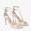 Fashion Square Headed Fish Mouth Sexy Pearl Strap Sandals New European American Summer Women's Pearl Wedding Bride High Heels Shose 45