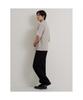 Binpolmen Crepe Elastic Waist Wide Pants Black