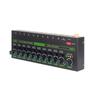 Professional Audio Mixer 10 Channel Stereo Mixer With RGB Light & Ultra Low Noise DC5V Easy Operation US PLUG-POS