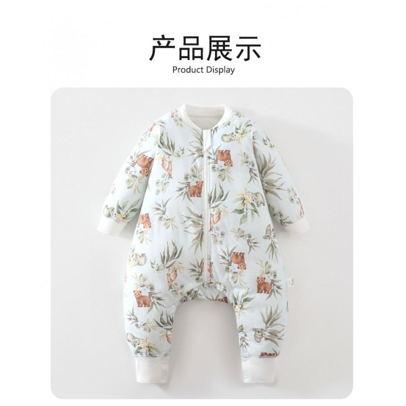 Baby Sleep Bag Winter Warm Cotton Fleece Zip Sack Infant Toddler Soft No Seam Sleepwear