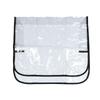 1Pcs Salon Chair Cover Pvc Clear Hairdressing Chair Covers Protectors Universal Waterproof Barber Chair Back Covers Round/Square