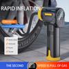 Portable Electric Car Tire Inflator Handheld Wireless Air Pump with Smart Digital Display for Motorcycle Accessories