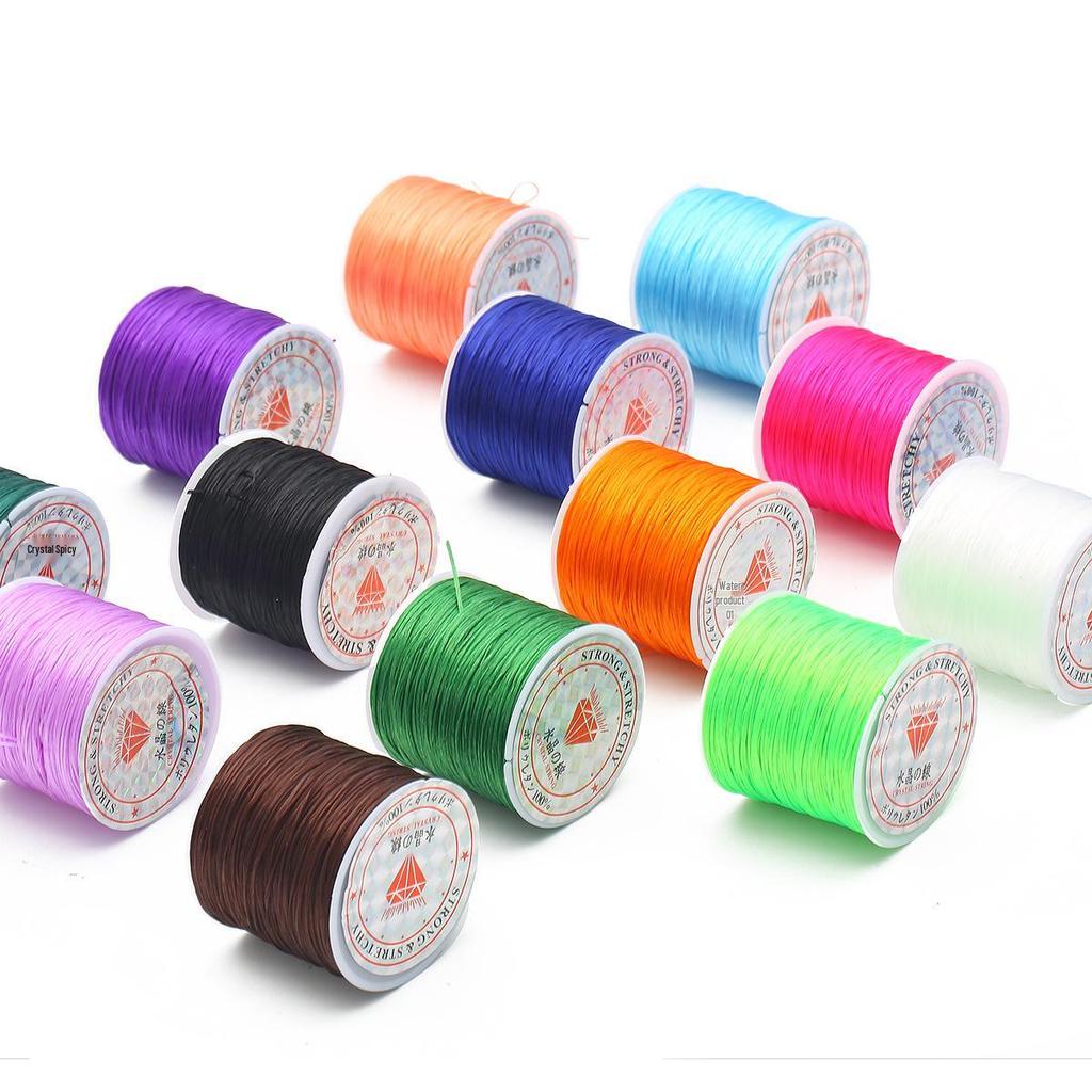 0.7mm Elastic Crystal Thread for Beading Buddha Beads & DIY Bracelets