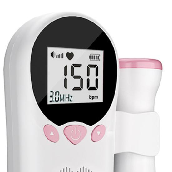 Фетальный монитор с большим ЖК-экраном, удобным интерфейсом, простым в использовании, питание от батареи