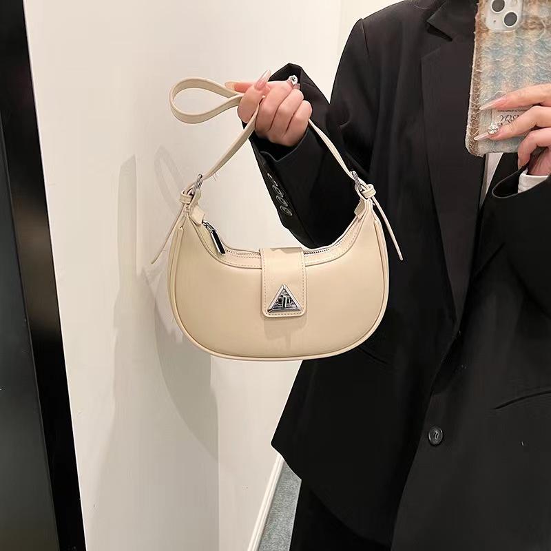 Портативная сумка подмышкой женская премиум текстурированная сумка через плечо модная нишевая сумка через плечо полумесяц