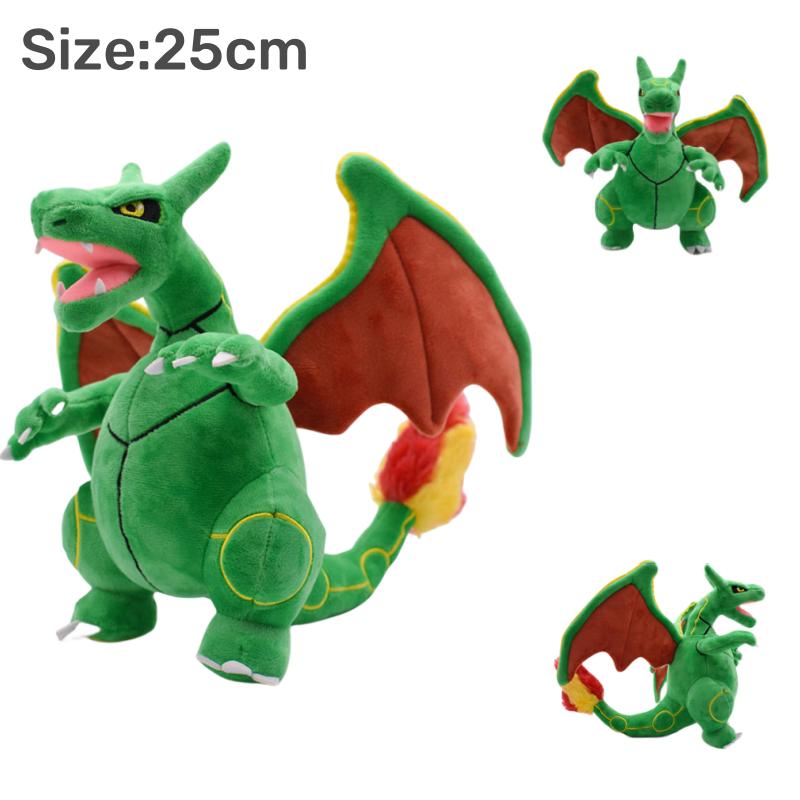 Legendary Pokemon Plush Toy Charizard Greninja Lucario Rayquaza Koraidon Goodra Lycanroc Zeraora Kyogre Anime Stuffed Plush Gift