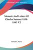 Книга Memoir And Letters Of Charles Sumner 1838 1845 2 by Edward L. Pierce - Paperback