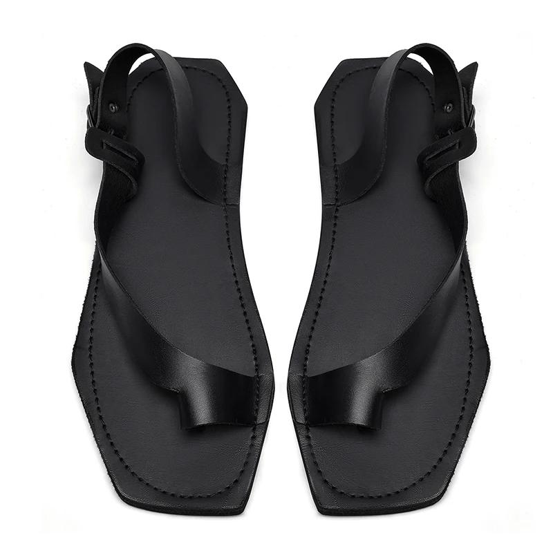 Fashion Lightweight Men's Casual Slippers Outdoor Summer Sandals Men Soft Sole Comfort Flip-flops Fashion Sandals New Male Beach Shoes