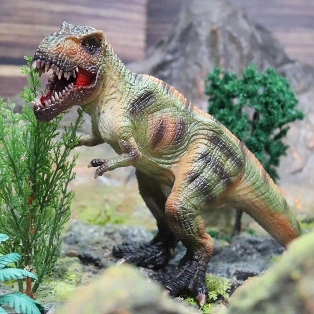 Tyrannosaurus Dinosaur Model Toys Movable Jaw Spinosaurus Figurine Dinosaur Action Figure Kids Toy