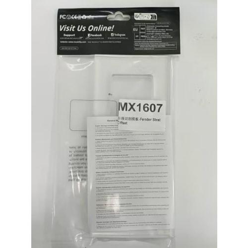 Musiclily Pro Acrylic Guitar Neck Template for ST Strat, Jaguar, Jazzmaster, and Mustang Electric Guitars