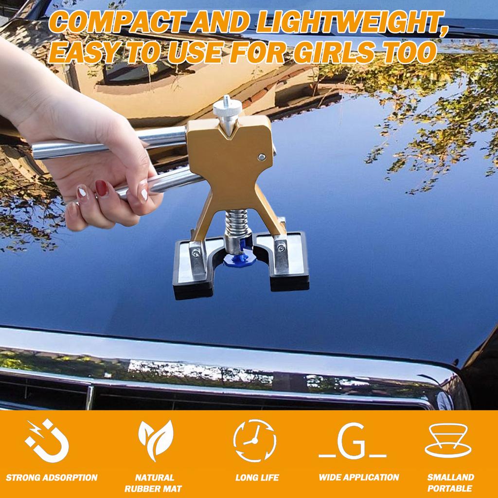 Инструменты для беспокрасочного ремонта вмятин кузова автомобиля, автомобильная присоска для кузова, автоматический инструмент для вытягивания вмятин от града, клеевой пуллер, вкладки для удаления