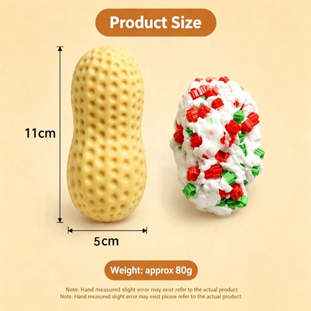 Shapeable Crispy Peanut Squishy Handmade Sensory Fidget Ball Blocks Filled Squishy Studen