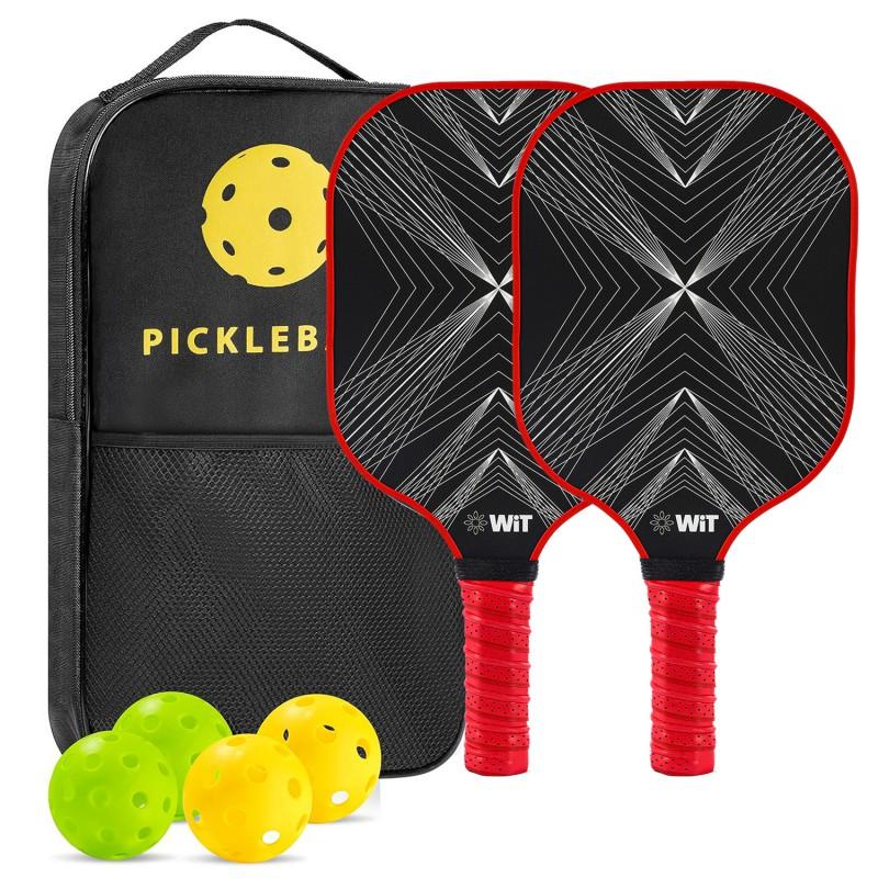 Pickleball Paddle Glass Fiber Composite With Honeycomb Core Outdoor Sports Training Recreation