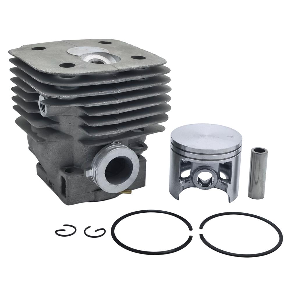 Комплект поршня и головки цилиндра 56 мм для HUSQVARNA 395 XP 395XP 503993971 Детали двигателя бензопилы Палец 13 мм