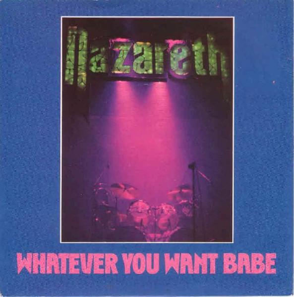 7-дюймовая пластинка NAZARETH - Whatever You Want Babe NAZ004 Mountain 1979 UK Рок Б/У