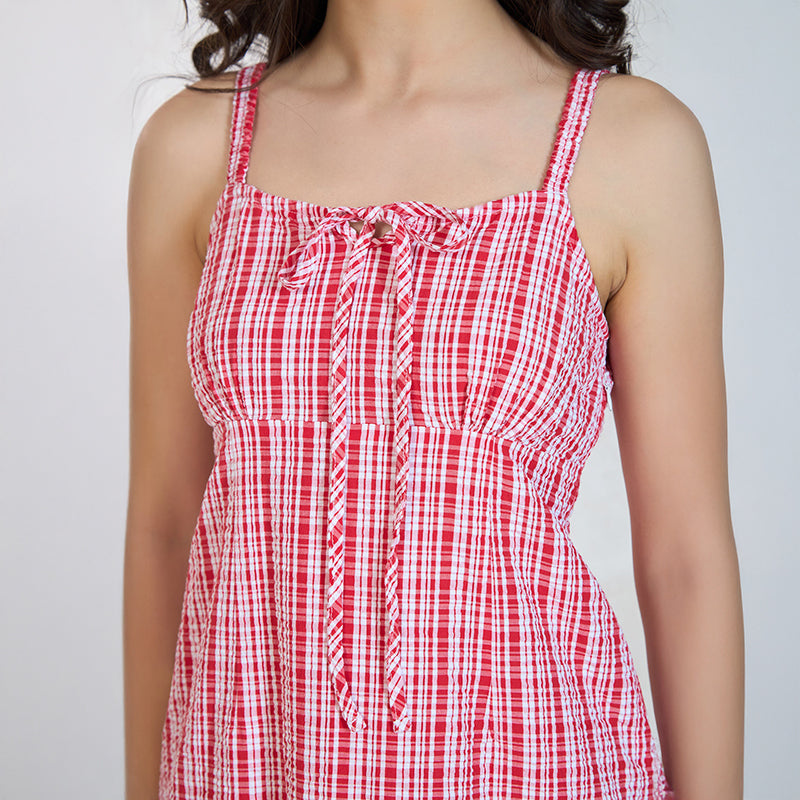 Virgio Women Mini Length Sleeveless Sheath Fit Curved Dress