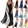 Women's Summer Dress Casual Loose Long Beach Vacation Dresses