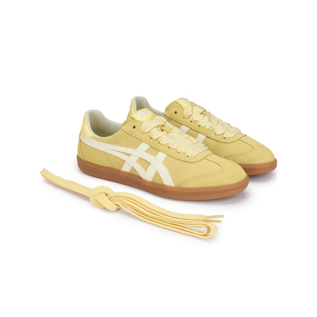 ONITSUKA TIGER Tokuten Кожаная низкая обувь унисекс в стиле немецкой армии Желтая 1183C562-750