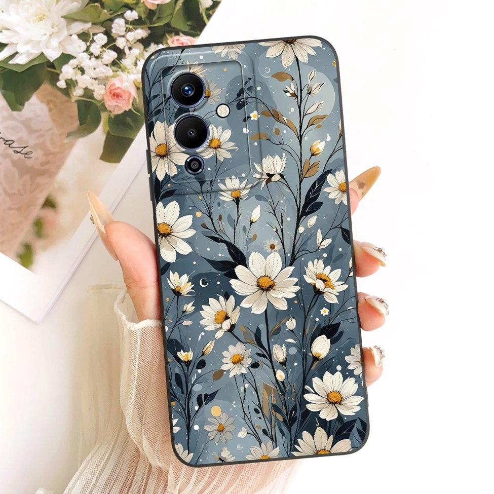 Чехол для телефона Infinix Note 12 5G X671 Чехол для Infinix Note 12 Pro 5G X671B Покрытие Модный Мультяшный Милый Смешной Расписной Силиконовый