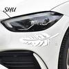 Scratch Repair Feather Sticker Car Auto Body Bumper Coverage Waterproof PET Removable Self-adhesive Decoration Decal Automobile Supplies