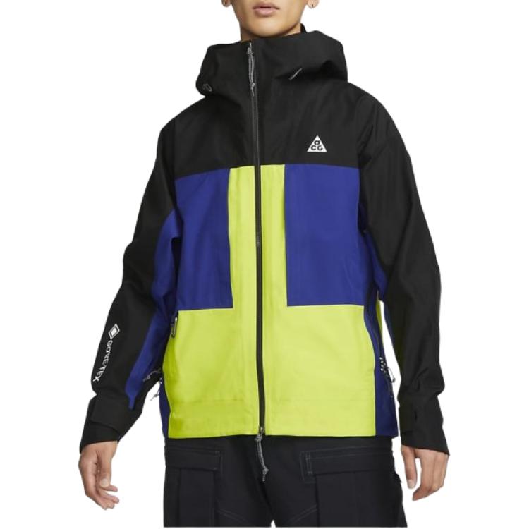 Nike Мужские куртки ACG Синие с капюшоном Умеренные Другое CV0635-011