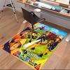 Custom personalization Fireman Sam Print Area Rug - Soft, Washable Non-Slip Indoor Mat,Living Room,Home&Office Decorative Rug