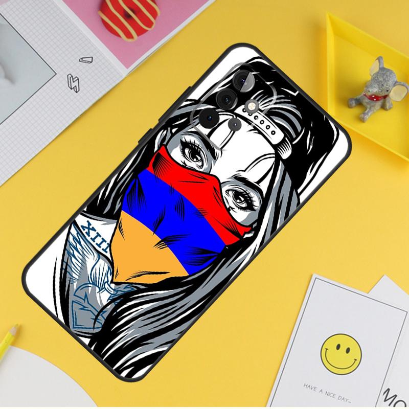 Чехол для телефона с армянским флагом для Samsung Galaxy A53 A33 A13 A12 A32 A52 A14 A34 A54 A15 A25 A35 A55 A71 A51