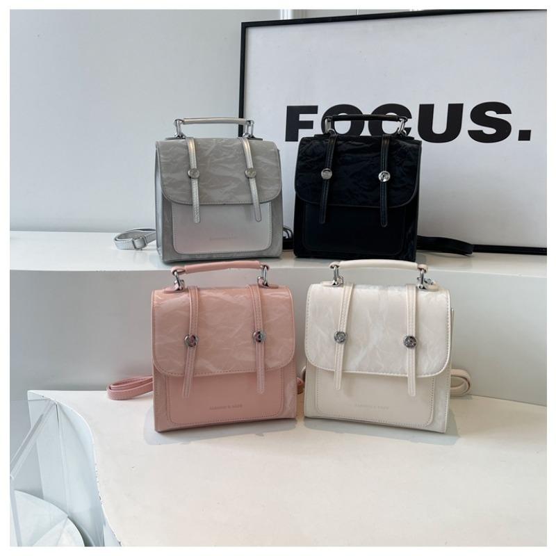 Высококачественный рюкзак для женщин. Рюкзаки. Новый модный однотонный минималистичный рюкзак 2024 года для девочек. Сумка для студентов колледжа.