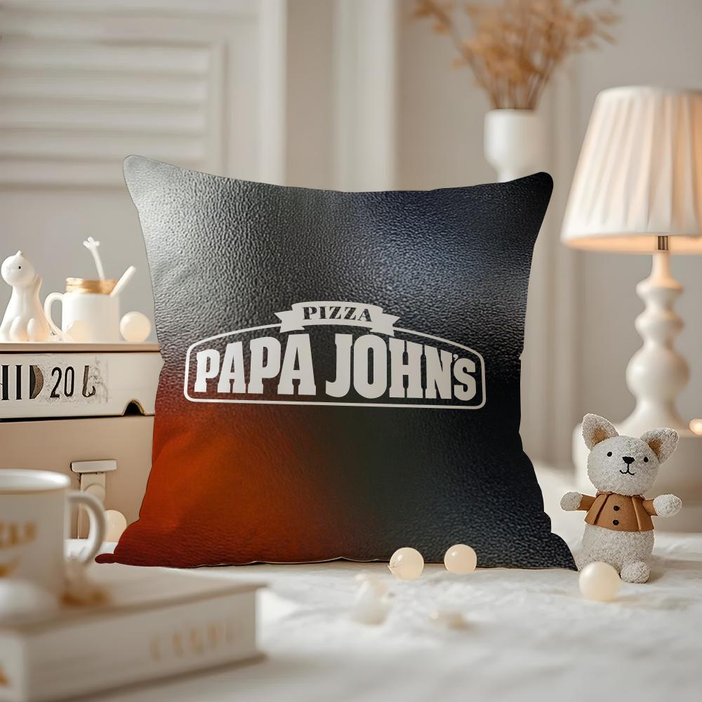 Papa John's Наволочка от пылевых клещей Наволочка на подушку Невидимая молния Шелковистый короткий плюш Чехол на подушку для дивана