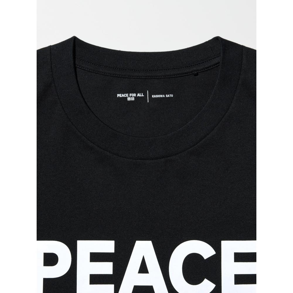 Uniqlo Мир для всех футболка saTo Kazuhiko