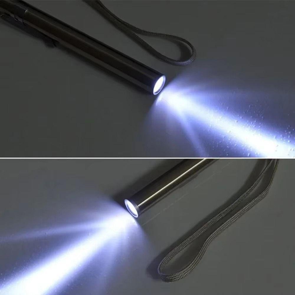 Portable Doctors Pen Light Yellow/ White Light LED Mini Torch Nursing Penlight Camping