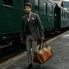 New Handmade Genuine Leather Large Men's Duffel Brown Weekend Luggage Travel Bag