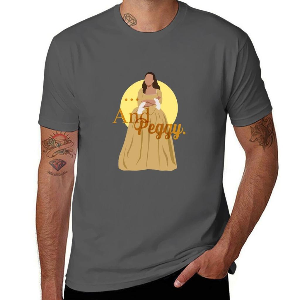 Peggy Schuyler And Peggy Tshirt Big Size Loose Fit Tee Shirt
