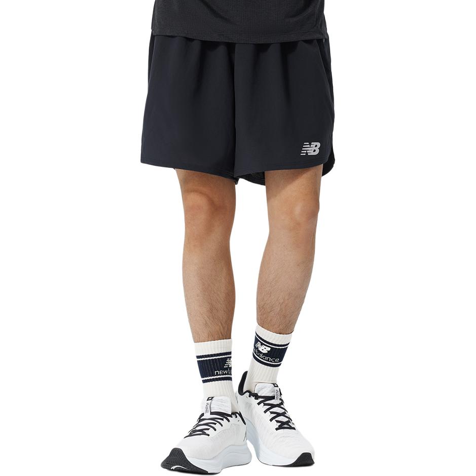 New Balance Логотип Детали Шорты для бега AMS21271-BK