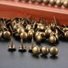 100Pcs Antique Bronze Upholstery Nails Jewelry Wood Box Sofa Tack Stud Pushpin Doornail Furniture Home Decor 8mm*15mm Hardware