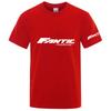 2026 Fantic Motor Printing Unisexs New Brand Solid Color Round Neck Casual Short Sleeve Tshirt Summer Breathable Tops