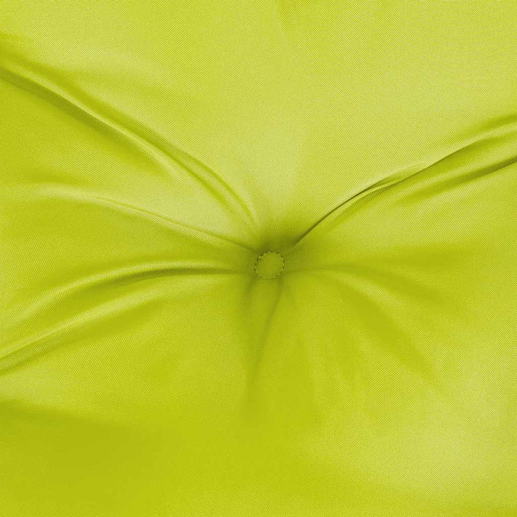 Garden Bench Cushion Light Green 100x(50+50)x7 cm Oxford Fabric