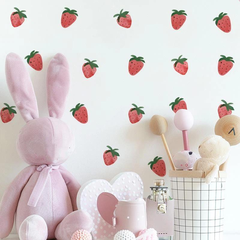 Cute Waterproof Wall Stickers Decals for Apartment Bedroom Background Wall Home Decor