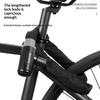 BENGGUO Anti Theft Bike Chain Lock for Bicycle/Motorcycle/Electric Scooter Portable Zinc Alloy Core Security Lock