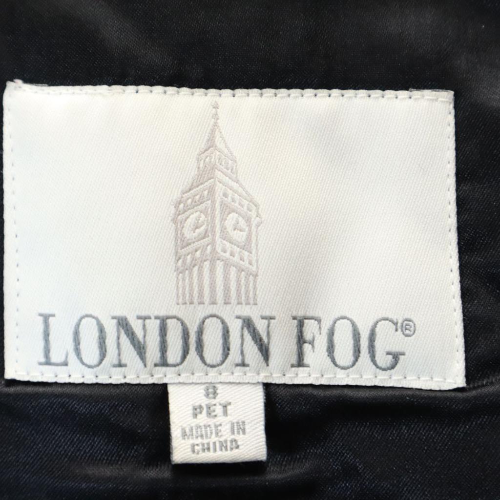LONDON FOG Женский тренч с подкладкой 8PET черный Б/У