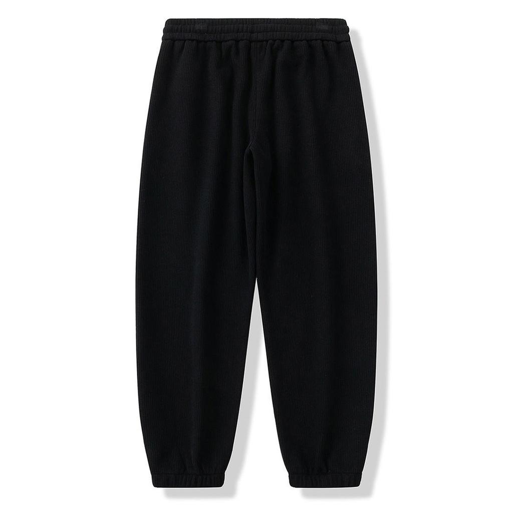 Men'S Casual Solid Color Drawstring Straight Leg Comfortable Pants