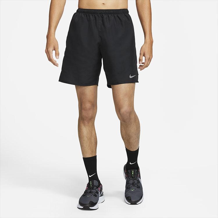Nike Challenger Quick-Dry Breathable Running Shorts Men bottoms Black CZ9069-010