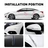 4PCS Car Door Anti-collision Protector Bumper Strip Auto Emblem Sticker For Peugeot 208 3008 107 308 207 508 607 301 106 406 407