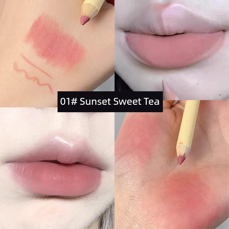 Lip Pencil Lip Liner Lips Nude Color Series Outline Lip-Shaped Hook Line Toot Lipstick Pen Waterproof and Durable Genuine Goods No Fading