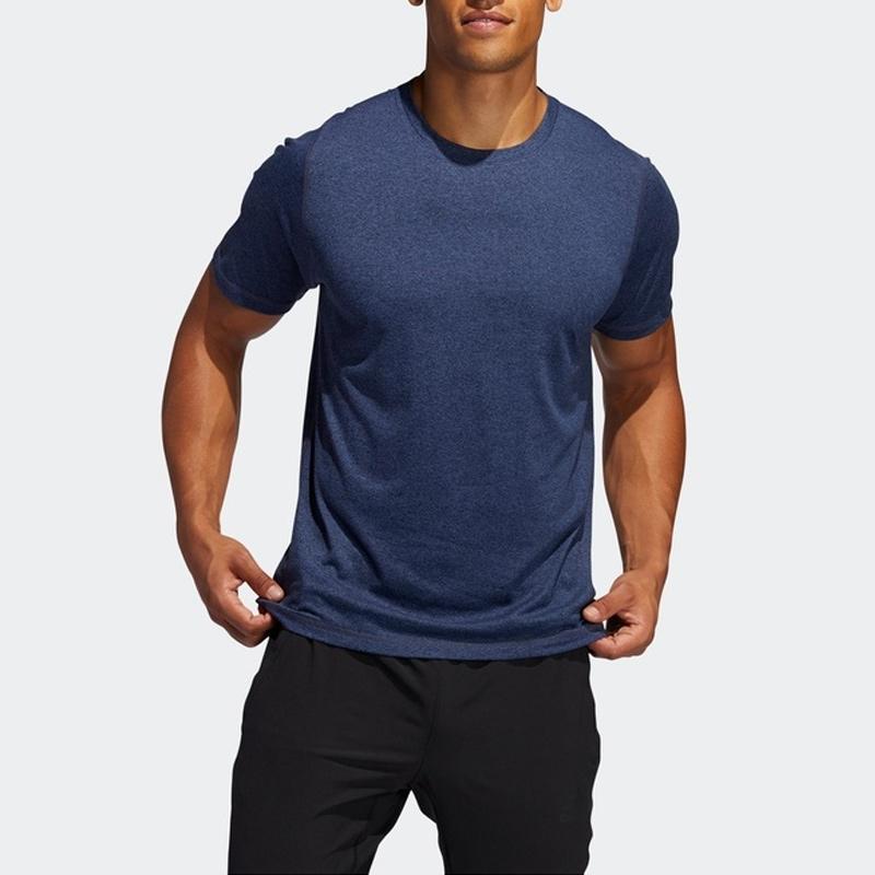 Adidas Fl_spr X Ul Hea Повседневная спортивная футболка с круглым вырезом Мужские топы Индиго FL4617